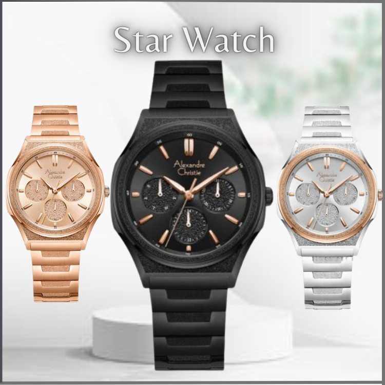 JAM TANGAN ALEXANDRE CHRISTIE 2A09 WANITA