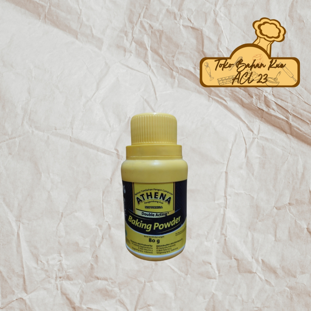

Baking Powder Athena Double Acting/Pengembang Double Acting Athena 80gr