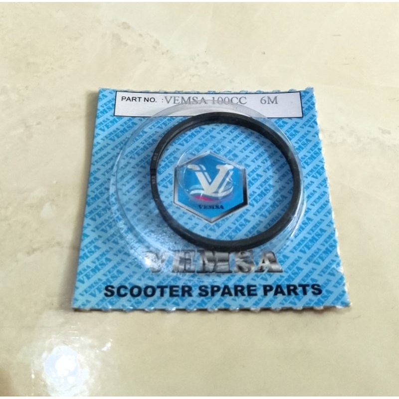 Ring piston seher 6 M vespa pts 100cc