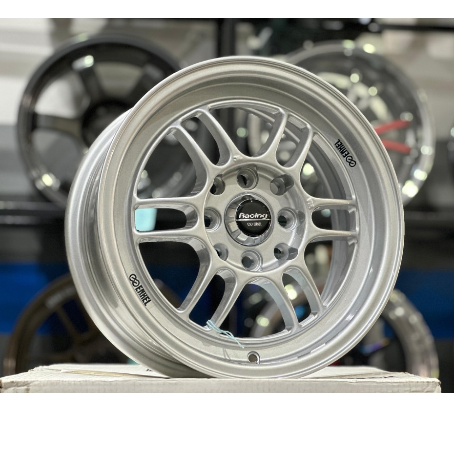 velg mobil ring 14 enkei rpf1 lebar 6 pcd 4x100-4x114,3 untuk mobil avanza,brio,sigra,calya