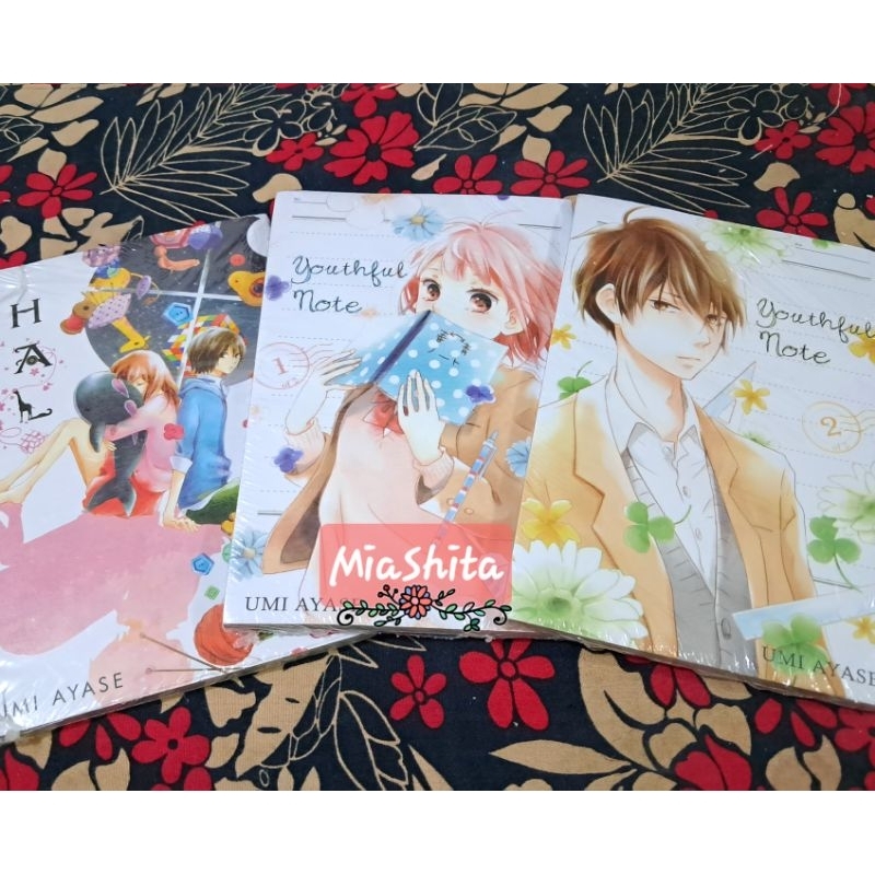 Set Komik Manga Karangan Umi Ayase [Youthful Note 1-2end + HAL]