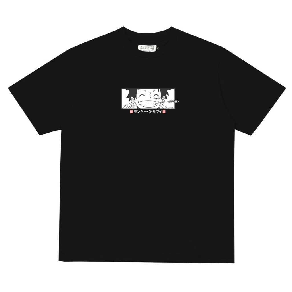 Kaos Anime One Piece Tee | Monkey | D | Luffy | Wano | Emperor | Mugiwara