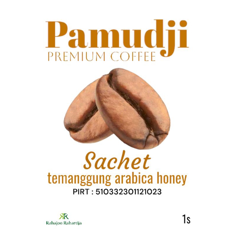 

Pamudji Premium Coffee Temanggung Arabica Honey - Sachet