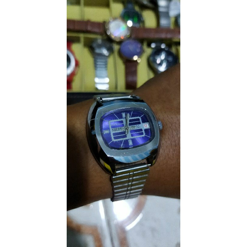 Jam Tangan Nelson Manual Winding Super Rare Swiss