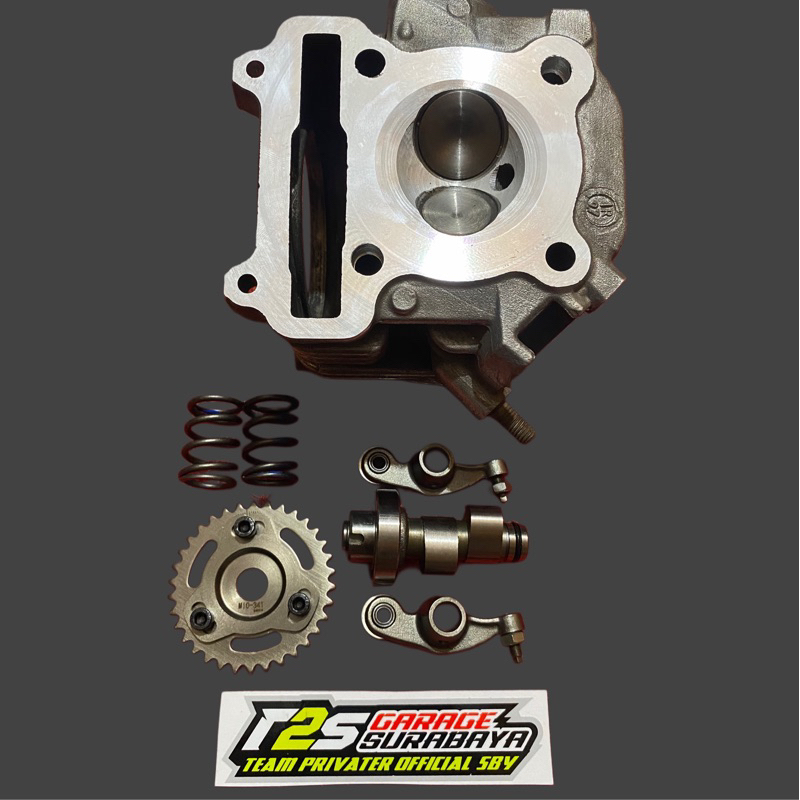 Kop Mio 150CC Rubahan Klep Besar Big Valve