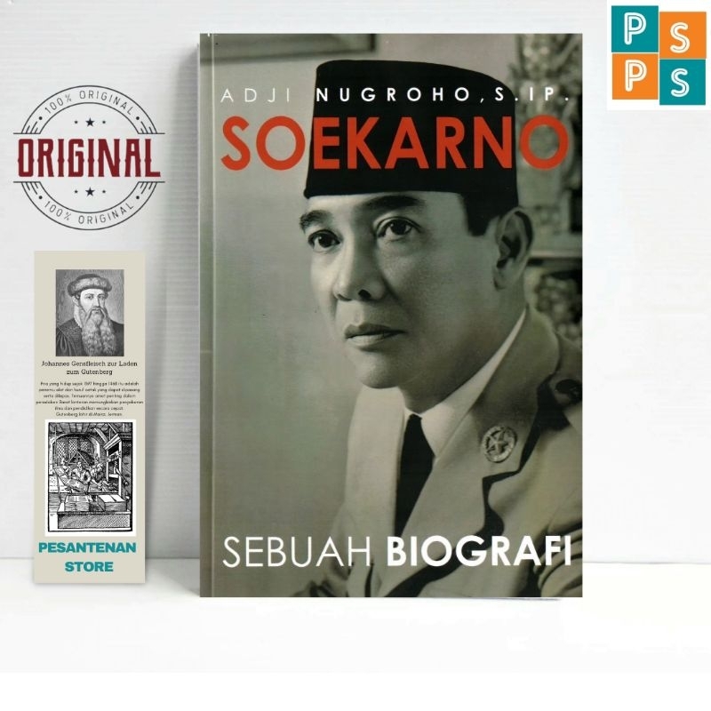 [BUKU ORIGINAL] BUKU BIOGRAFI BUNG KARNO Soekarno sebuah biografi Penerbit AHE