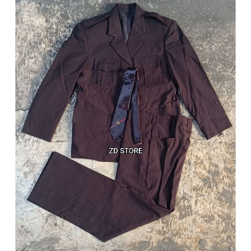 Jas PDU 1 Jatah Polri 1 Set/Seragam PDU 1 Polisi 1 Set