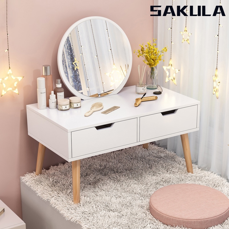 【Hanya di Surabaya】Sakula meja rias/meja rias Minimalis/meja rias Kecil/meja rias murah/meja rias Di