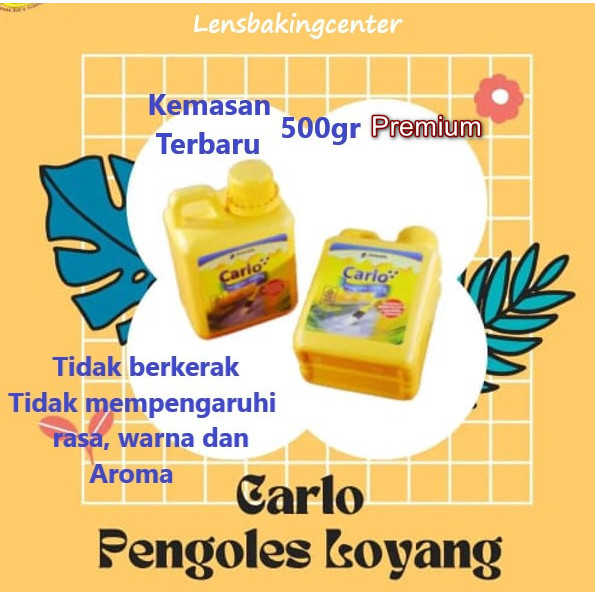 

Carlo Cairan Minyak Pengoles / oles Loyang Pan Grease Zeelandia 500gr / 500 gram / 500 gr / 500gram