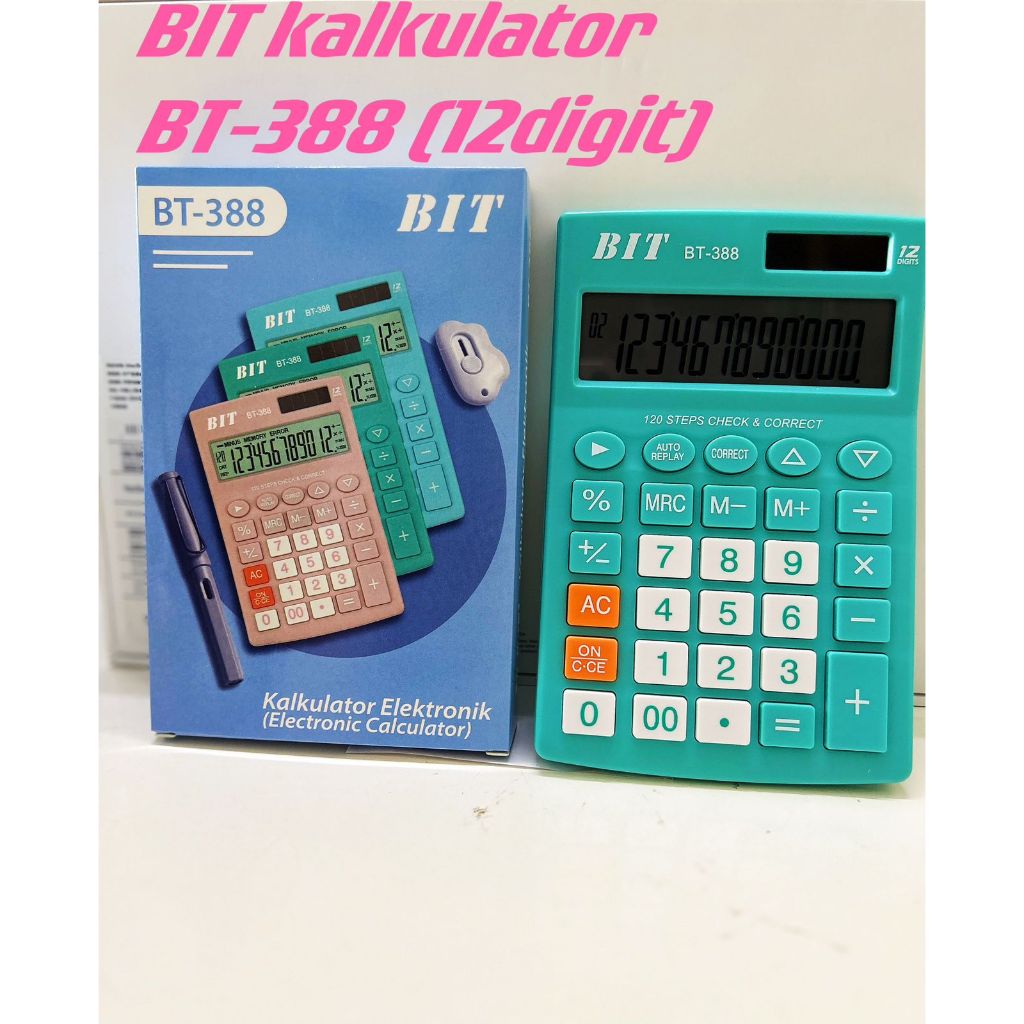 

BIT Kalkulator 12 Digit BT-388