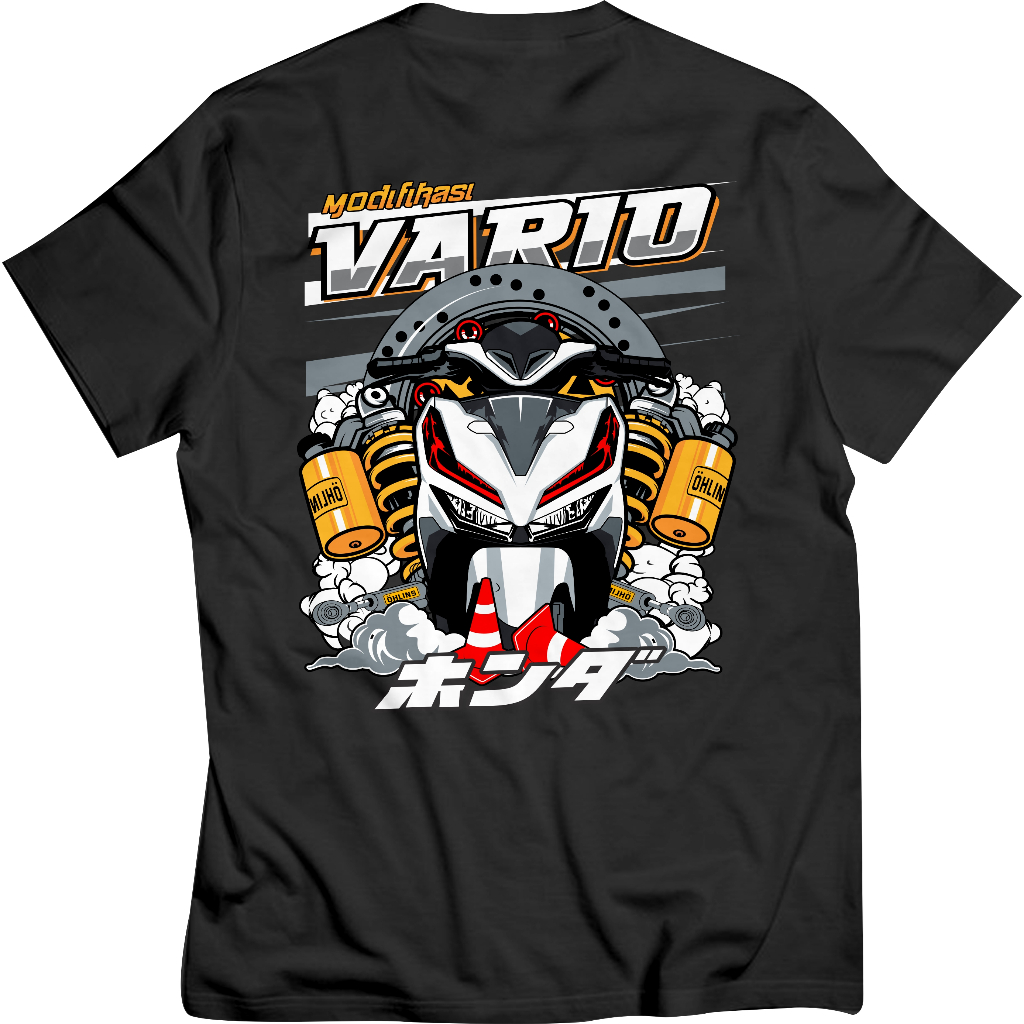 kaos baju vario 150 kaos vario 125 modifikasi