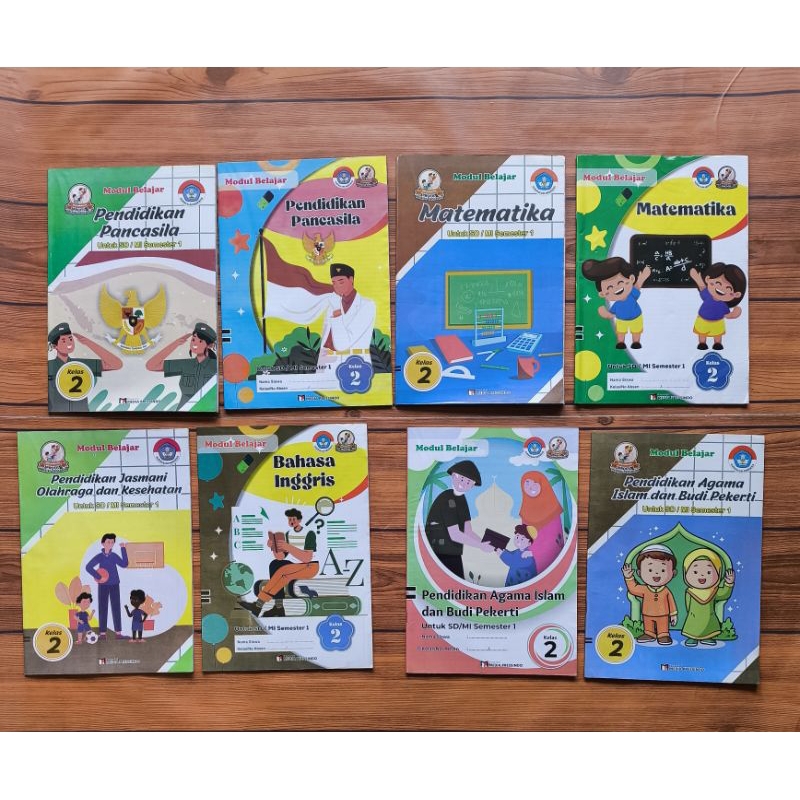 Lks Kurikulum Merdeka Kelas 2 SD/Mi Semester 1.Matematika.Ppkn.Agama Islam.Bhs Indonesia.Bhs Inggris