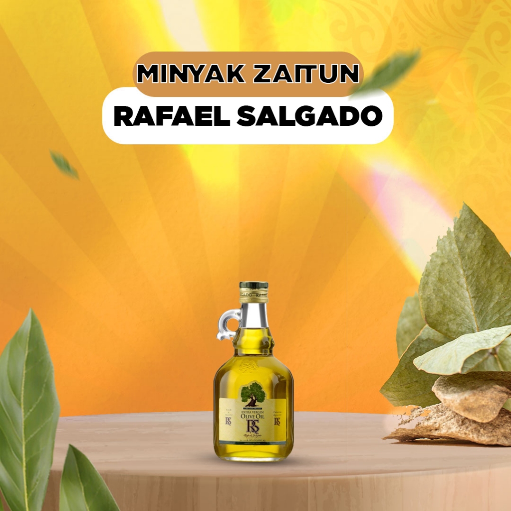 

RAFAEL SALGADO - Minyak Zaitun RS Extra Virgin Oil 40ml