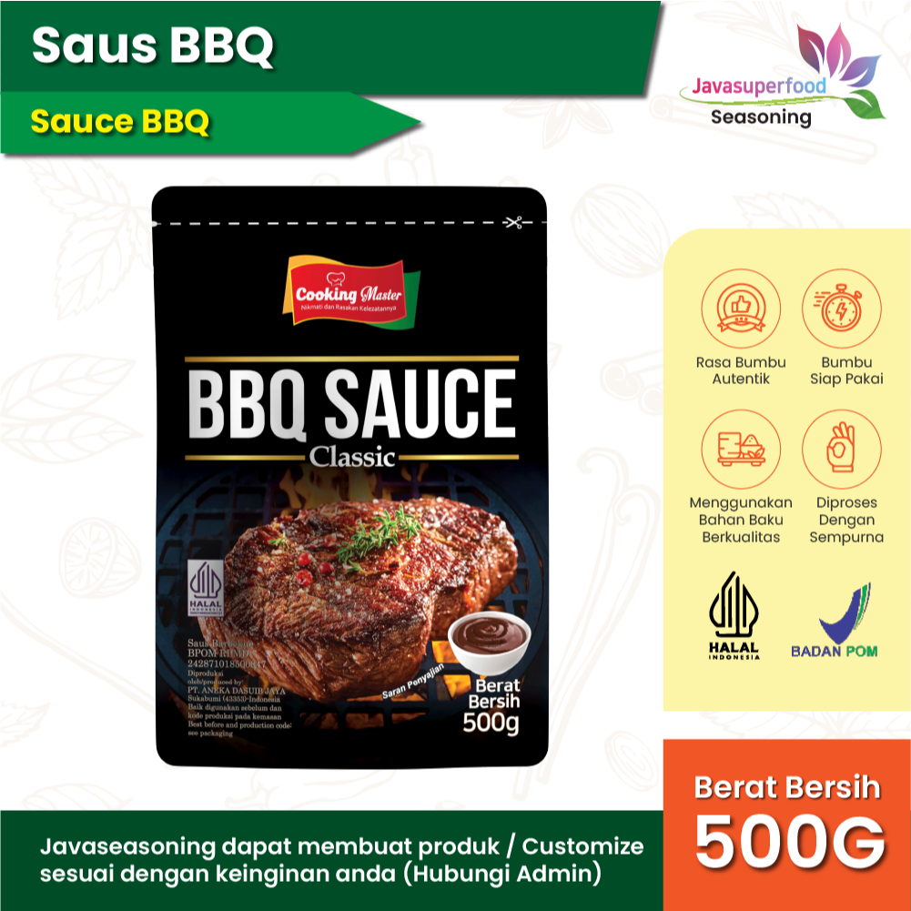 

Saus BBQ korea 500G / Sauce daging BBQ STEAK.