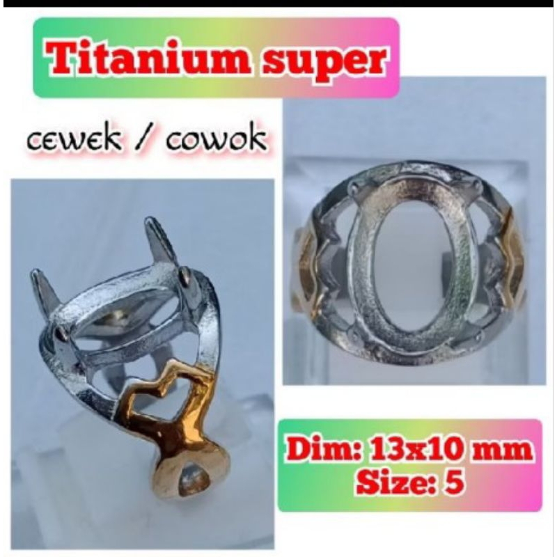 emban batu akik dan permata TITANIUM super titanium.04