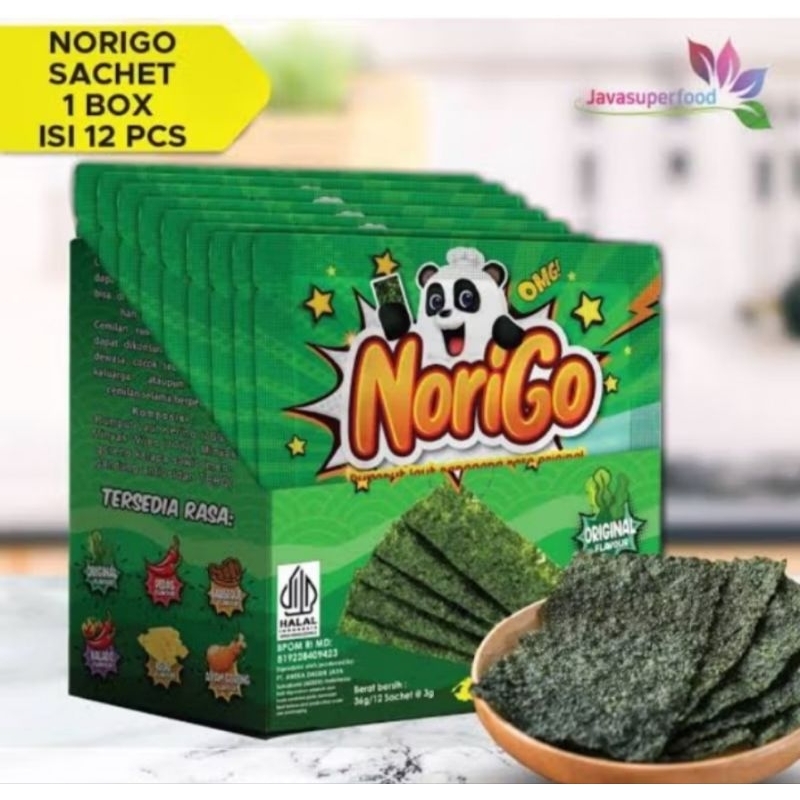 

Norigo Seaweed sachet 1 box