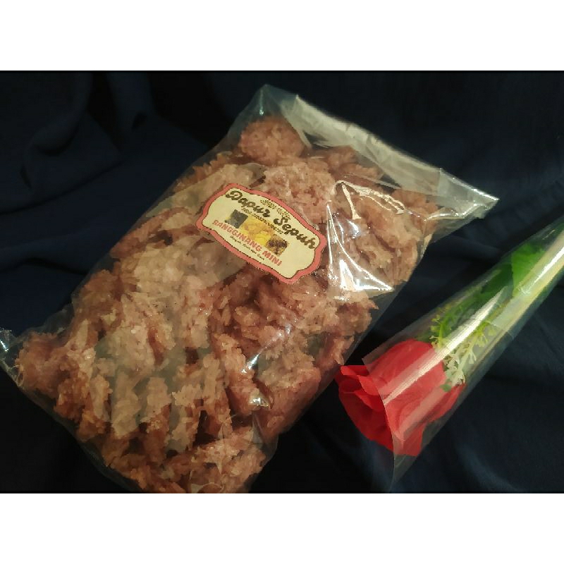 

Kerupuk Krupuk rengginang mentah ranginang mini rasa original terasi 500 gr cemilan enak traditional food oleh oleh bandung