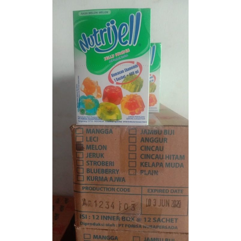 

Agar Nutrijel 1 Dus isi 10 pcs