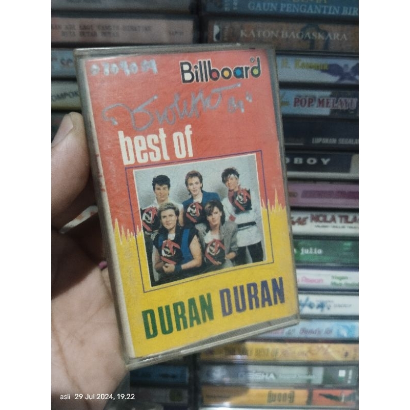 kaset pita duran duran / best of