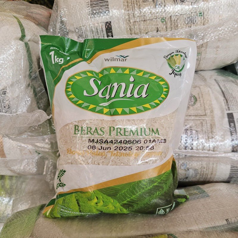 

Beras Sania Fortune Sawah Hijau 1Kg