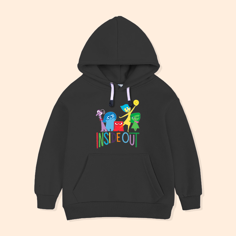 Jaket Hoodie Anak Inside Out Disney Pixar Karakter Kartun Atasan Anak Laki-Laki Perempuan INS-04