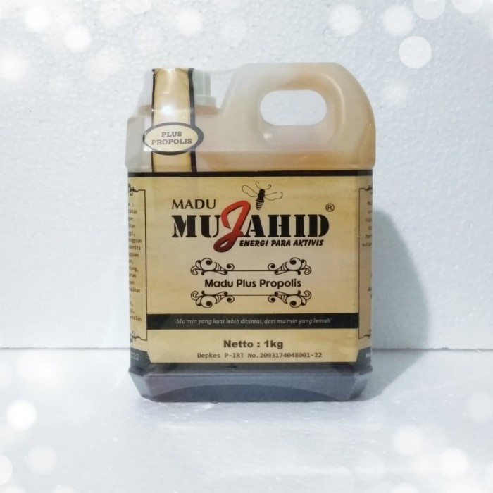 

Madu Hutan MUJAHID 1kg Asli + Propolis (Kemasan Baru)