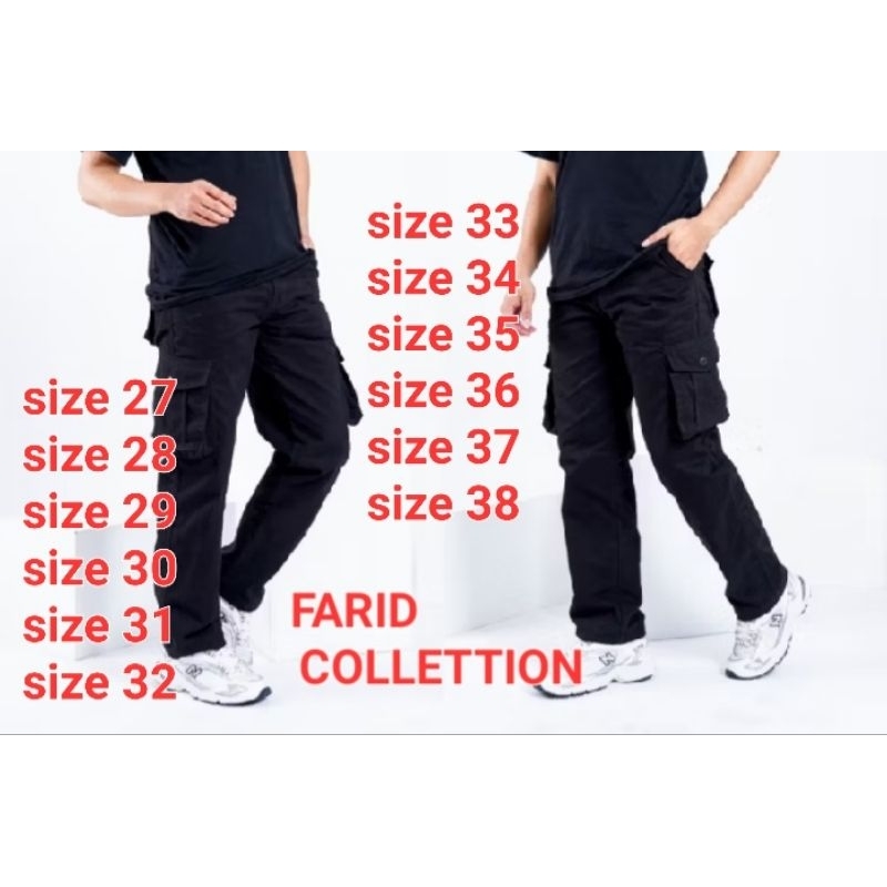 celana kempol cargo pria/cowok
