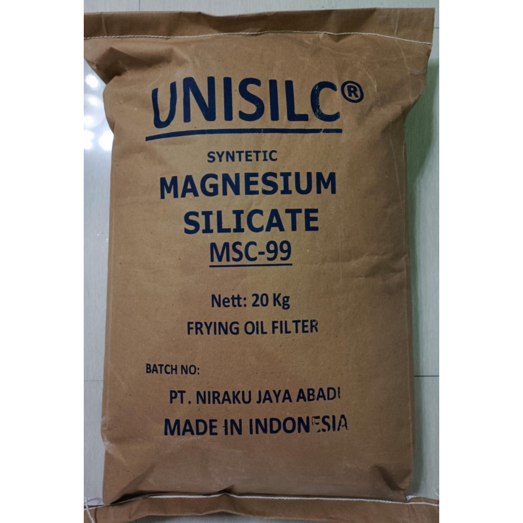 

Magnesium Silicate Sintetis kyk Magnesol untuk Filter Minyak Goreng
