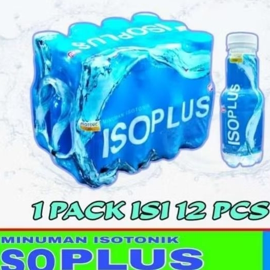 

Isoplus minuman isotonik @350ml per botol