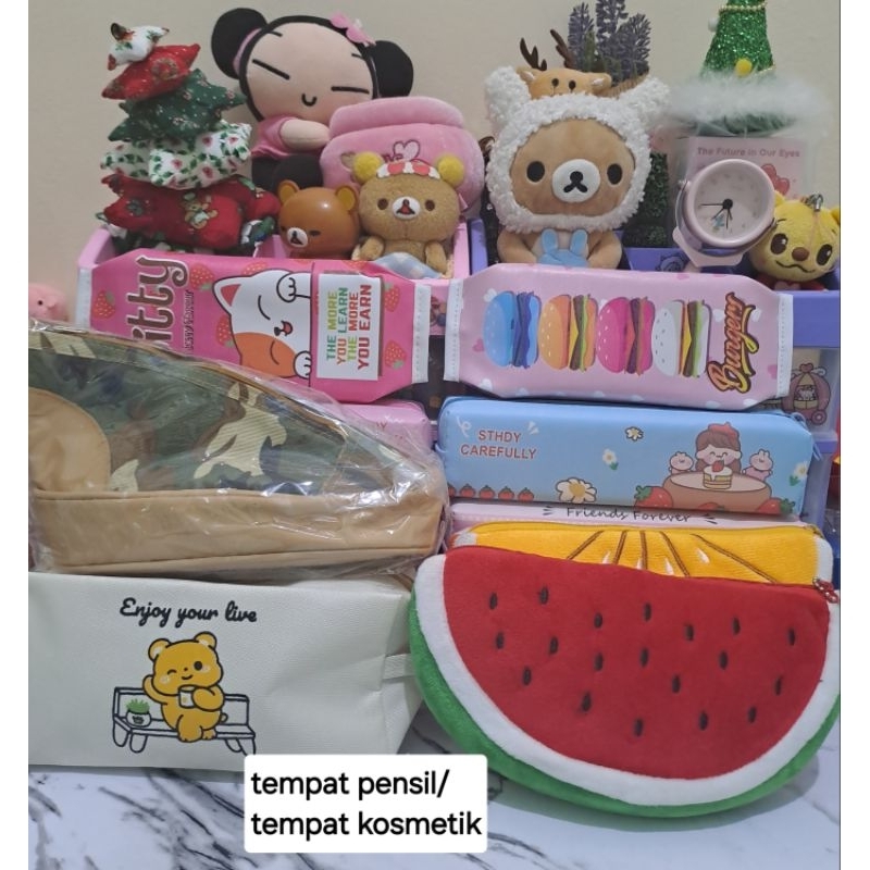 

TEMPAT PENSIL TEMPAT WADAH KOSMETIK