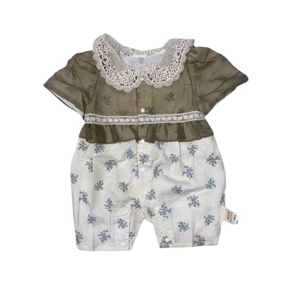 Tembem Baby - Overall Celana Bayi Baju Atasan Anak Perempuan Overall Jumper Pendek