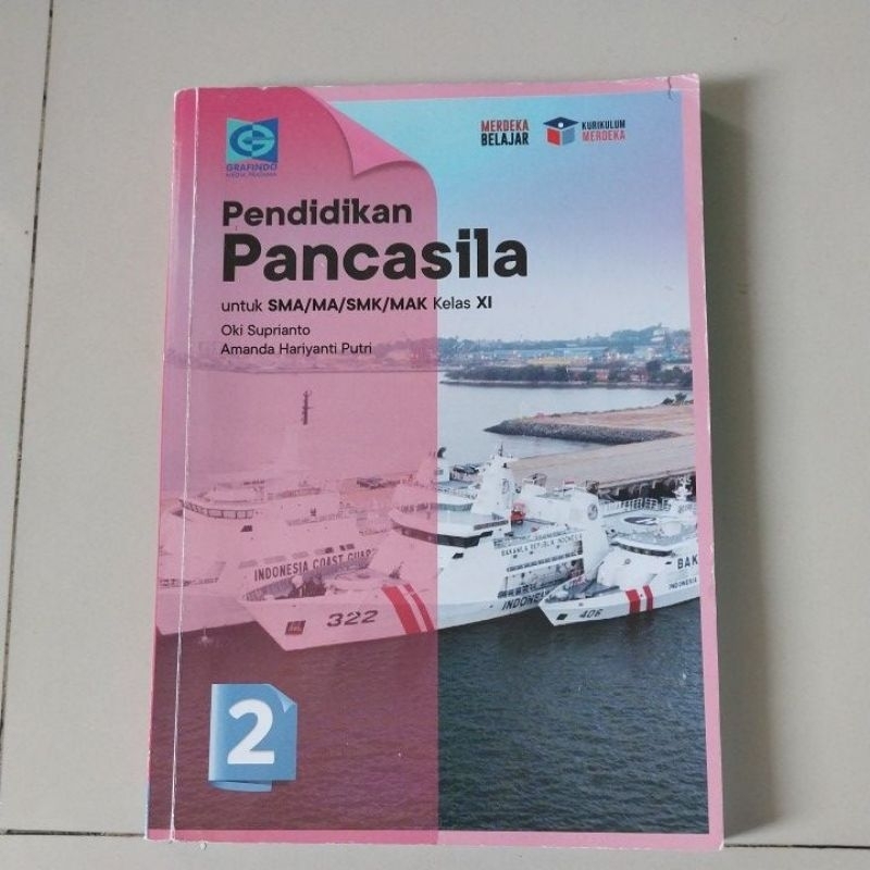 Pendidikan Pancasila SMA kelas XI Kurikulum Merdeka Grafindo Ori
