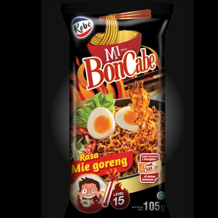 

kobe mie goreng bon cabe level 15