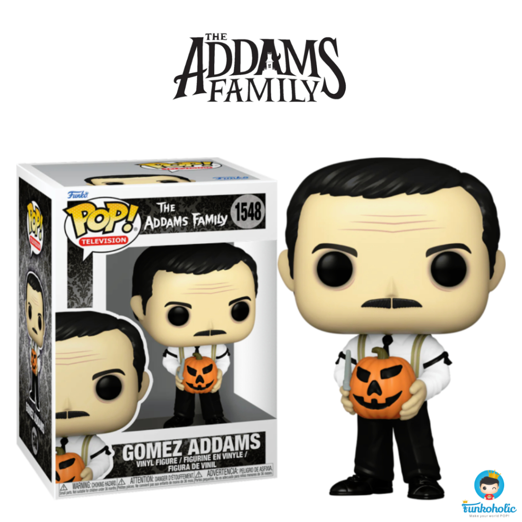 Funko POP The Addams Family (1964) - Gomez Addams with Pumpkin #1548