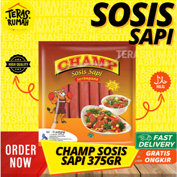 

CHAMP SOSIS SAPI isi 15px/375gr