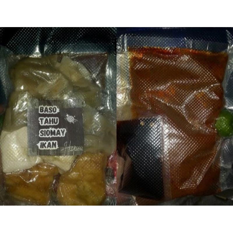 

Baso Tahu Siomay Ikan Hepiii