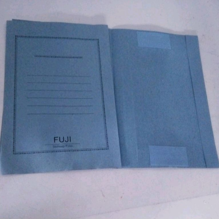 

STOFMAP FOLIO WARNA BIRU