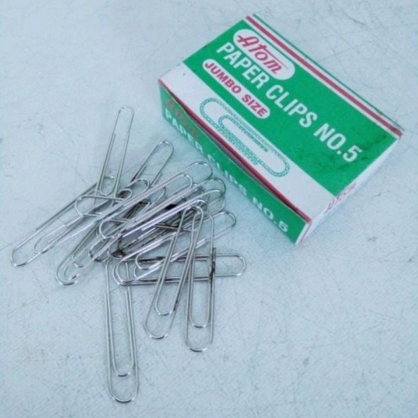 

PAPER CLIPS NO. 5 JUMBO SIZE