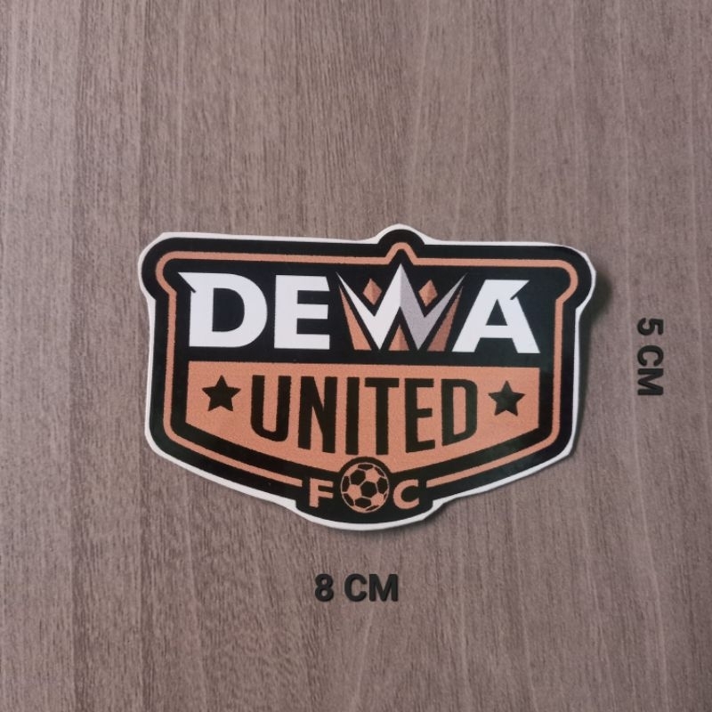 

STIKER DEWA UNITED VINYL UKURAN KECIL