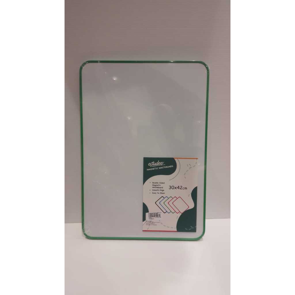 

GRAMEDIA BSD CITY - ESTUDEE WHITEBOARD MAGNETIC 2 SIDE 30X42CM LIGHT GREEN