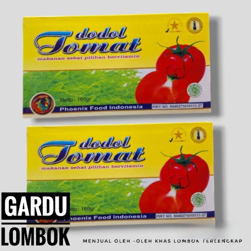 

Dodol Tomat phoenix Kotak 160 gr Khas Lombok