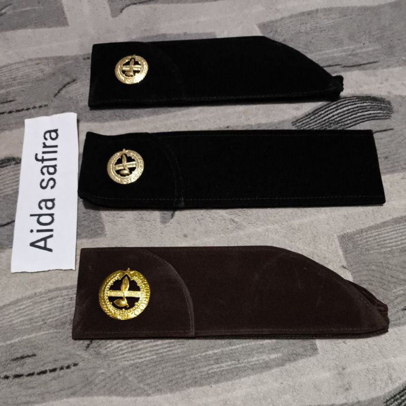 PECI PEMBINA+PIN PRAMUKA/PECI PRAMUKA BAHAN BLEDRU