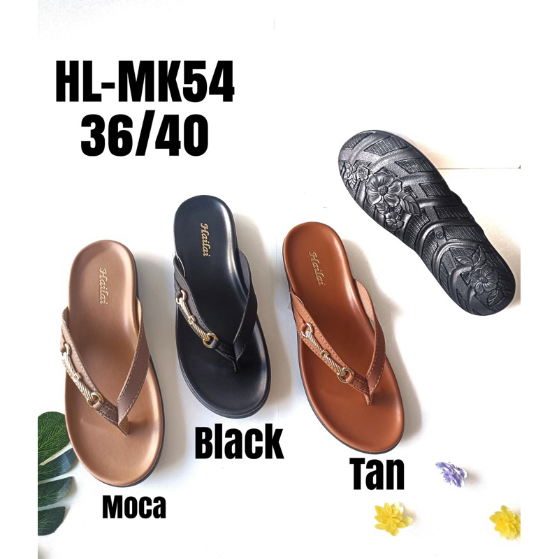 COD sendal wanita ukuran 36-40 hailai jepit original