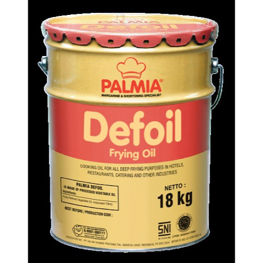 

PALMIA MINYAK GORENG DEFOIL 18kg