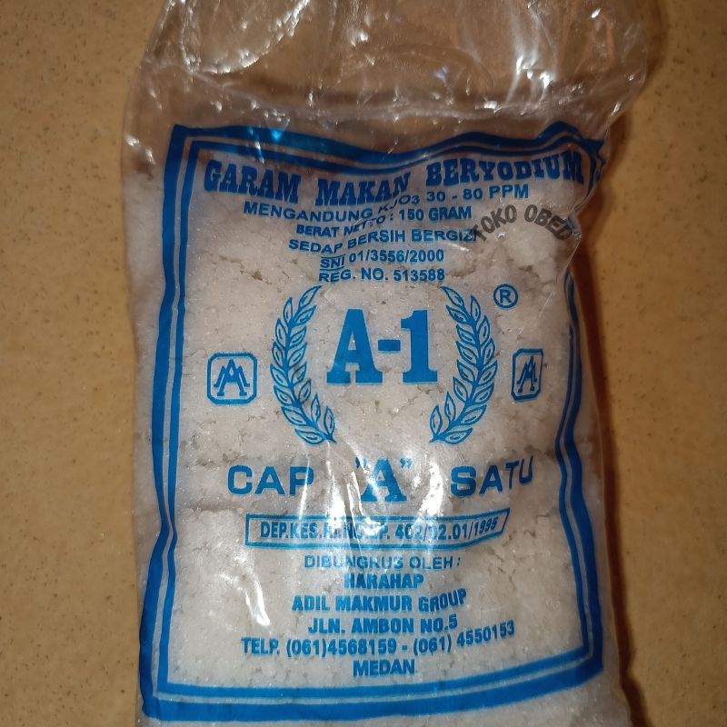 

Garam Makan A-1 150 gr