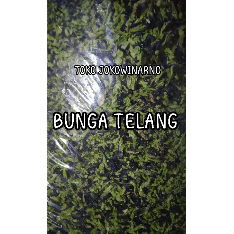 

Teh Bunga Telang Kering Kemasan isi [ 100gram] Butterfly blue pea