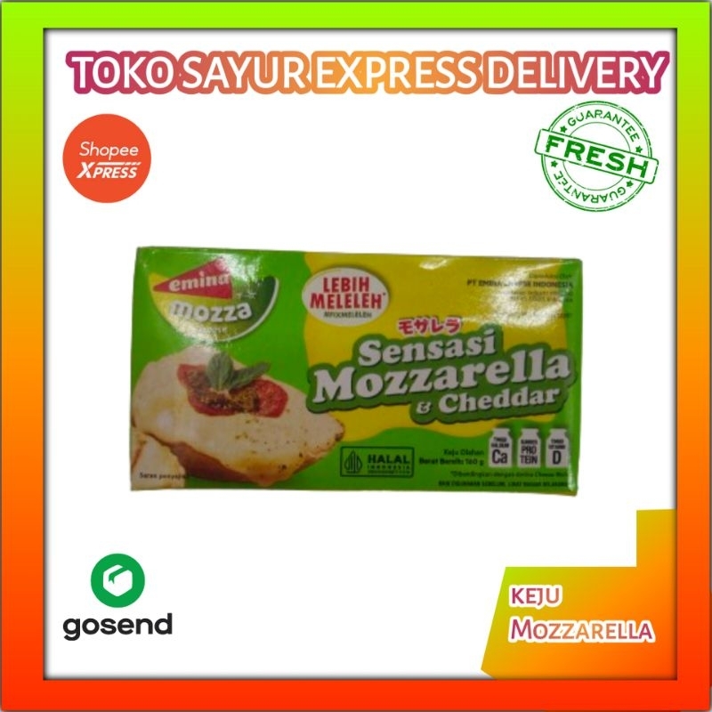 

Keju Mozzarella Emina Cheese Mozza 160G - Palembang