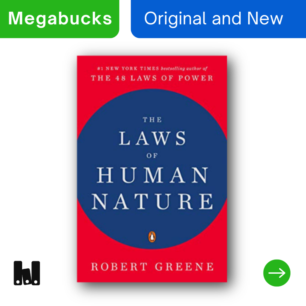 (Portfolio) The Laws of Human Nature by Robert Greene Original English