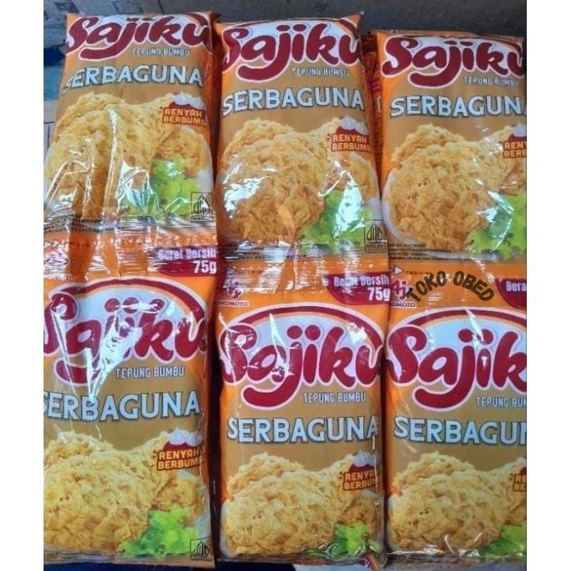 

Sajiku Tepung Serbaguna 75gr dan 220 gr