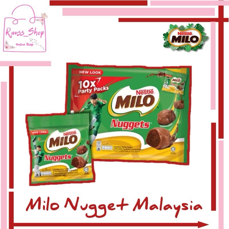 

Milo Nuggets Asli Malaysia 1 Pack isi 10 bks